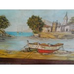 Голяма маслена картина от Испания - 3364