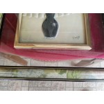Картина върху порцелан и стъкло от Испания - 3490