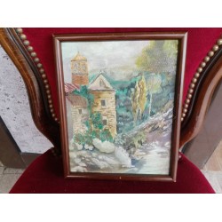 Картина масло върху платно от Испания - 3497