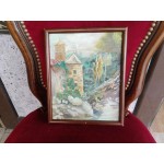 Картина масло върху платно от Испания - 3497