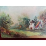 Картина масло върху платно от Испания без рамка - 3499