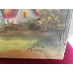 Картина масло върху платно от Испания без рамка - 3499