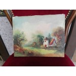 Картина масло върху платно от Испания без рамка - 3499