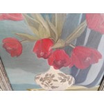 Картина масло върху платно от Испания с отлична рамка - 3535