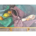 Средна картина масло на платно от Испания - 3557