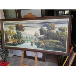 Огромна картина масло на платно от Испания - 3567