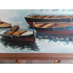 Средна картина масло върху платно от Испания - 3570
