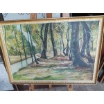 Картина масло на платно от Испания в страхотна рамка - 3573 - KA16