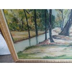 Картина масло на платно от Испания в страхотна рамка - 3573 - KA16