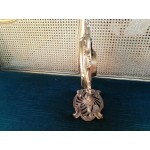 Бронзов механичен часовник с ключ и мелодия на всеки час от Испания - 3905