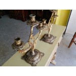 Масивни месингови свещници от Испания - 3951