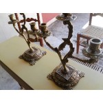Масивни месингови свещници от Испания - 3951