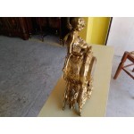 Каминен месингов часовник от Испания с кварцов механизъм - 3956