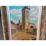 Картина масло върху платно от 1988 от Испания - 3970