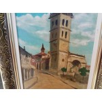 Картина масло върху платно от 1988 от Испания - 3970