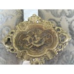 Много красив френски месингов пепелник за цигари - 4174