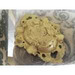 Много красив френски месингов пепелник за цигари - 4174