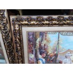 Големи сет картини масло на платно от Испания - 4225