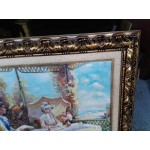 Големи сет картини масло на платно от Испания - 4225