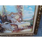 Големи сет картини масло на платно от Испания - 4225