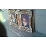 Сет картини с уникални три де барокови рамки - 4261