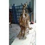 Часовник с кварцов механизъм с махало - 4322