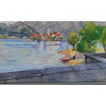 Сет от четири еднакви картини масло на фазер от Испания - 4368
