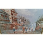 Уникален сет картини масло на фазер от Франция - 4376