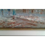 Уникален сет картини масло на фазер от Франция - 4376