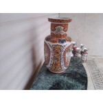 Средна китайска ваза с печат - 4873
