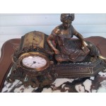 Страхотен бароков часовник от Франция - 4980