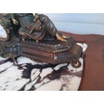 Страхотен бароков часовник от Франция - 4980