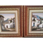 Сет картини масло на платно от Испания - 4993
