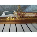 Каминен часовник месинг слънце от Франция - 5006