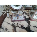 Страхотни френски порцеланови нощни лампи - 5007