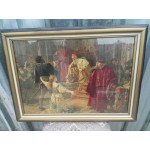 Литография на библейска тематика - 1876