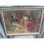 Литография на библейска тематика - 1876