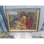 Литография на библейска тематика - 1876