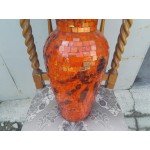 Голяма глинена ваза със стъклена обвивка - 1903