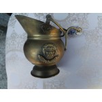 Медна ледарка с гербове  и порцелан - 1850