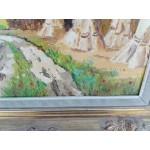 Малка картина масло върху фазер - 1861