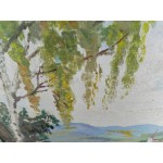 Малка картина масло върху фазер - 1861