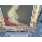 Прекрасна картина масло върху фазер - 1864