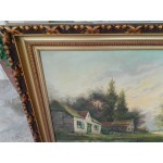 Огромна картина масло, барок - 1823