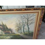 Огромна картина масло, барок - 1823