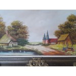 Голяма маслена картина с подпис - 1783