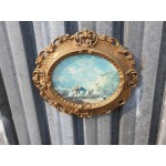 Прекрасна барокова рамка с картина  - 1702