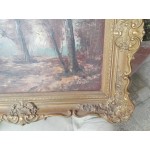 Страхотна голяма картина барок - 1723