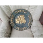 Холандско голямо медно пано - 1728