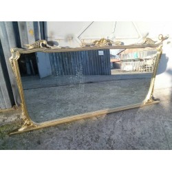 Огромно бароково огледало от бук - 1659